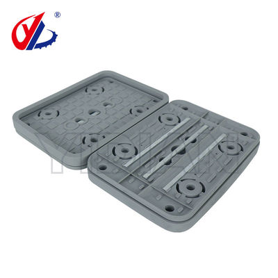 160*115*17mm Placa de succión inferior almohadillas de caucho sin paso para máquina CNC