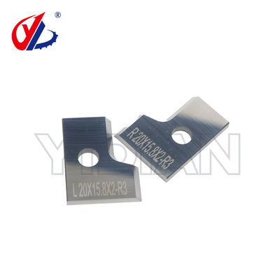 Cuchilla indexable de carburo de tungsteno de 20X15.8X2mm / cuchilla de raspado de banda de borde de CEHISA