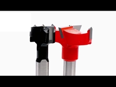 Cuatro flautas de perforación de perforación de agujero para la madera máquina de perforación