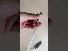 Conjunto de boquillas de pulverización (boquilla + tubo + válvula de compresión) para el dispositivo de limpieza automática