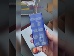 Inserciones de cuchilla raspadora EB004 20X12X2mm para máquina de bandas de borde CNC CEHISA / SCM